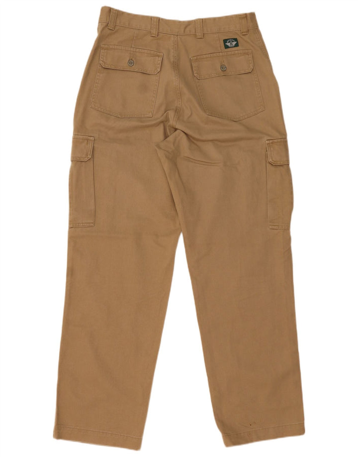 Dockers Mens Straight Cargo Trousers W34 L32 Beige