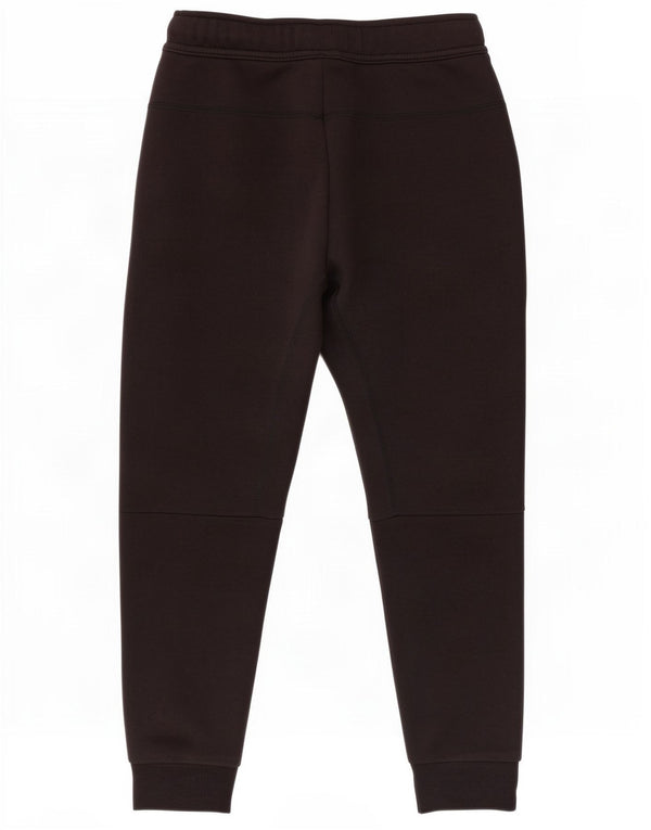 Nike Boys Tracksuit Trousers Joggers 10-11 Years Medium Black Cotton