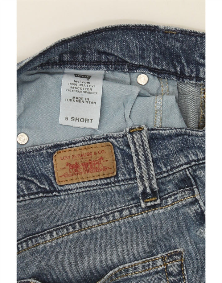 LEVI'S Womens Straight Jeans US 5 Medium W28 L28 Blue Cotton Classic Vintage Levi's and Second-Hand Levi's from Messina Hembry 
