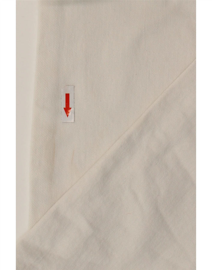 Zara Womens Flared Jeans EU 36 XS W26 L32 White