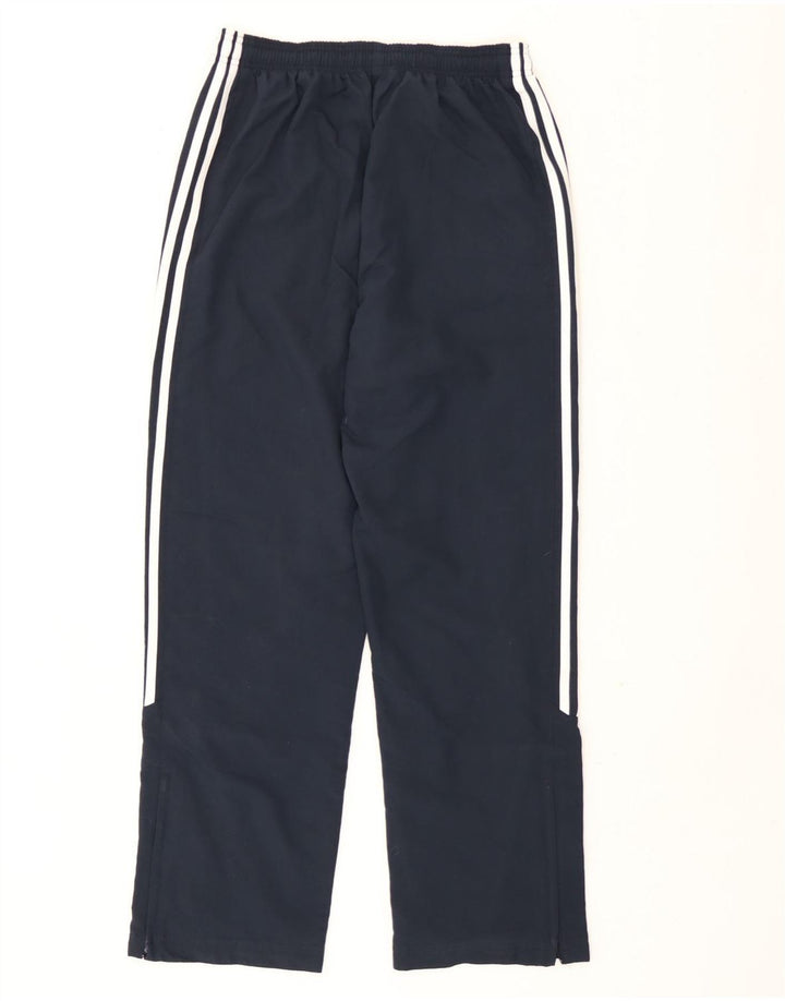 Adidas Womens Tracksuit Trousers UK 12 Medium  Navy Blue Polyester