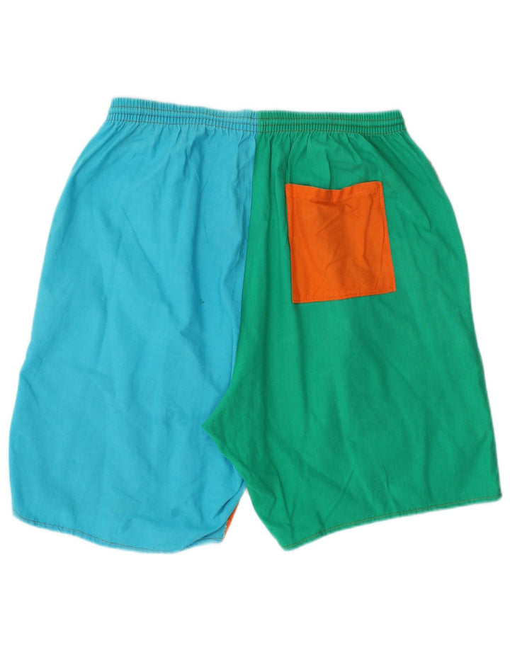 Sunbeam Mens Graphic Swimming Shorts Medium Multicoloured Colourblock