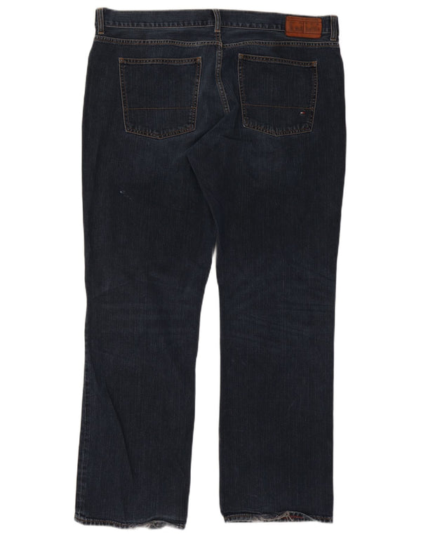 Tommy Hilfiger Straight Jeans til mænd W40 L32 Marineblå Bomuld