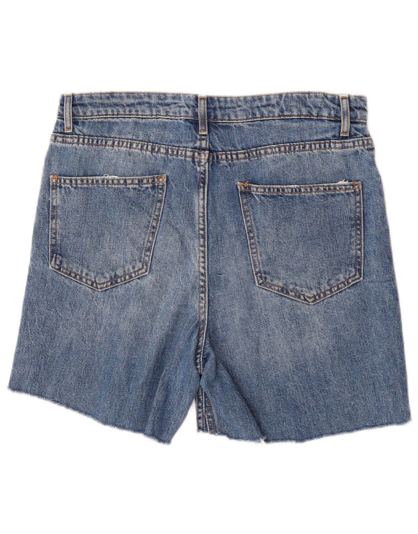 Женские джинсовые шорты Zara EU 40 Medium W30 Синие, хлопок