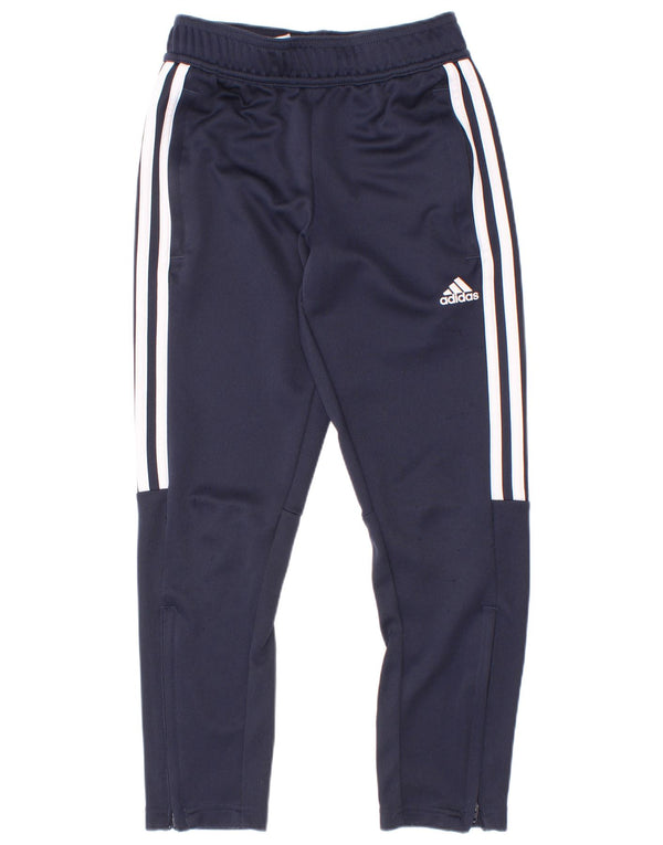 Pantalon de survêtement Adidas Garçon Aeroready 7-8 ans Bleu Marine Polyester