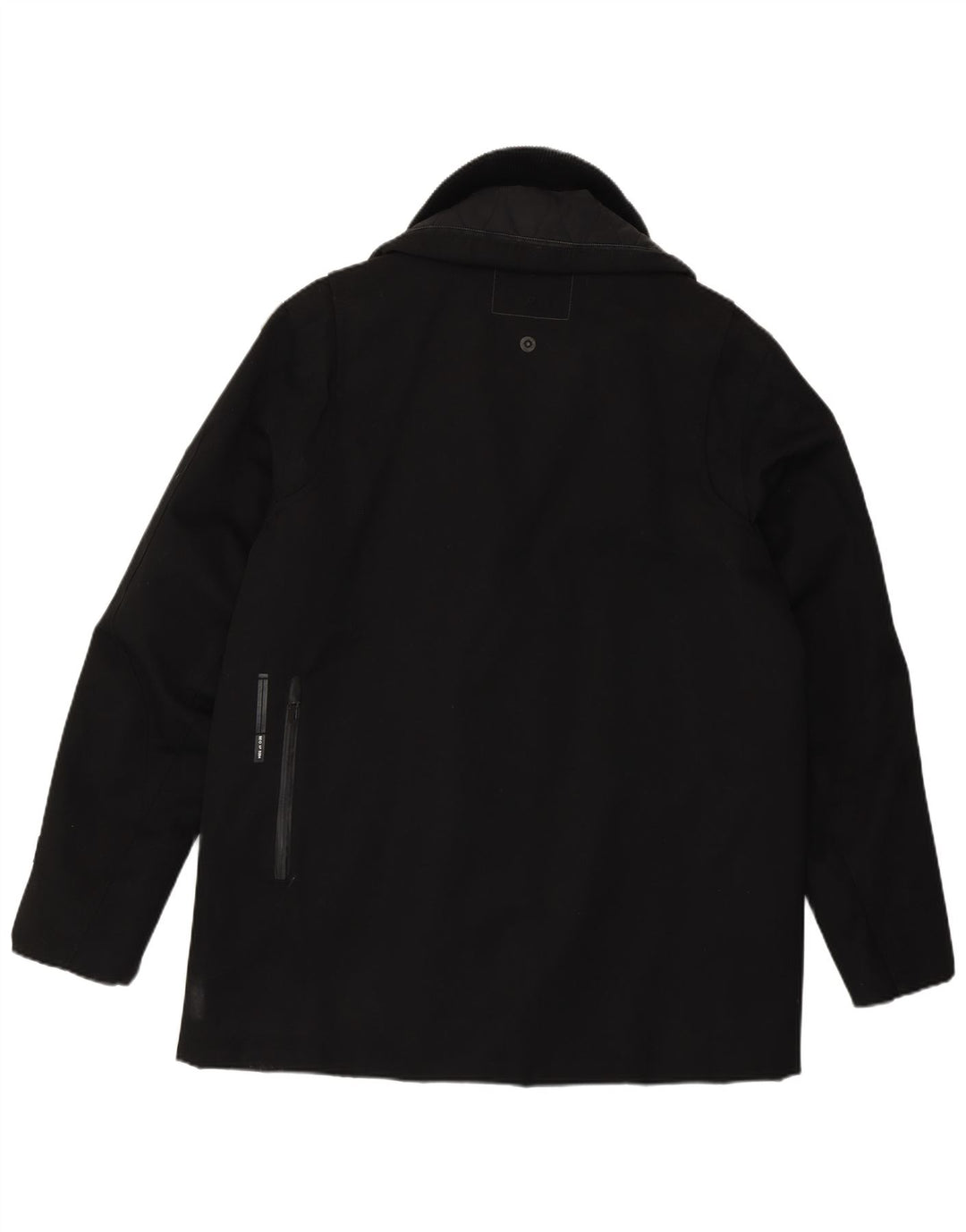 G-Star Mens Windbreaker Jacket UK 40 Large Black Polyamide
