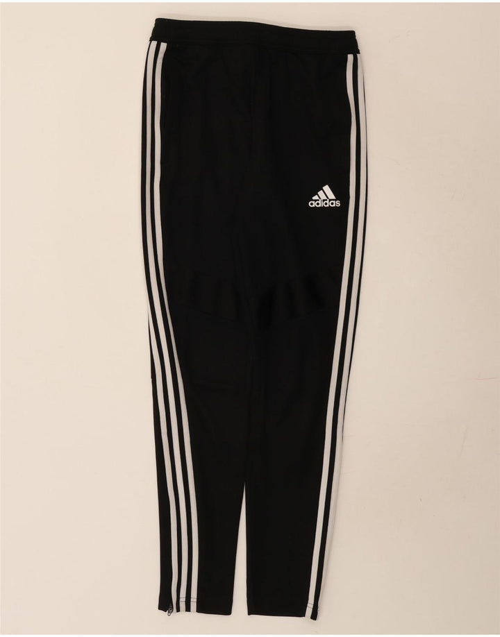 Adidas Mens Aeroready Tracksuit Trousers Small  Black Polyester