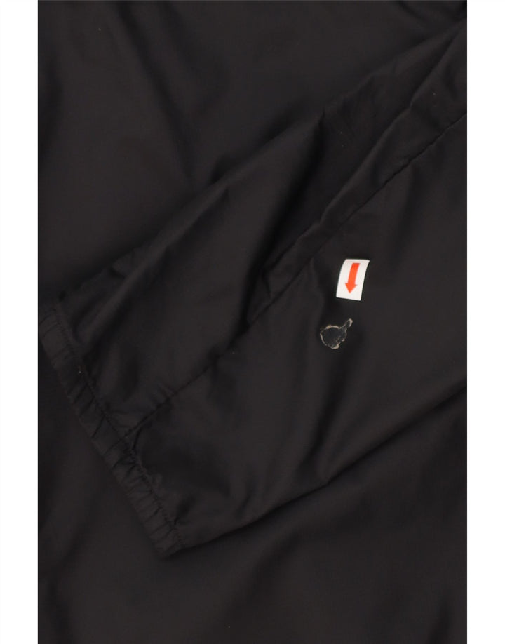 PUMA Mens Hooded Rain Jacket UK 38 Medium Black Polyester