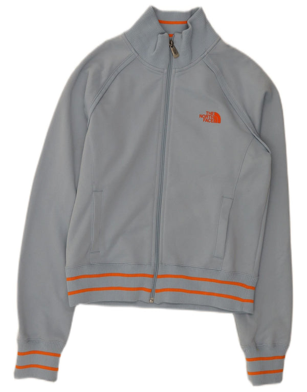 The North Face Womens Tracksuit Top Jacket UK 12 Medium Blue Polyester