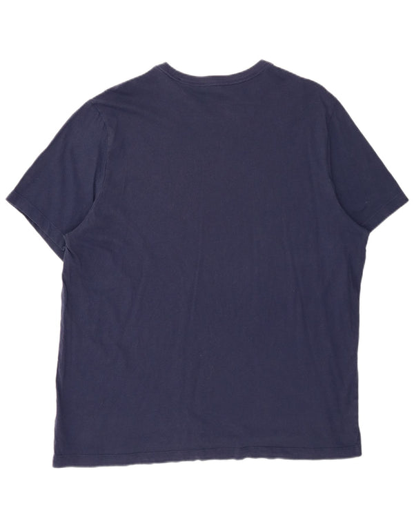 T-shirt da uomo Nike Top XL blu navy in cotone