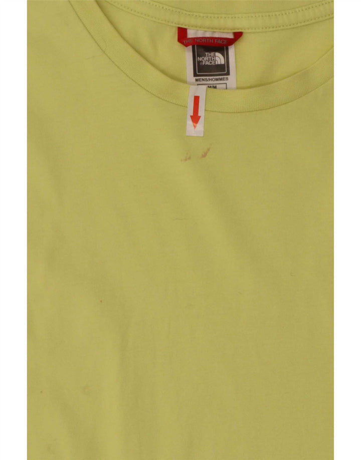 T-shirt da uomo The North Face Top in cotone giallo medio