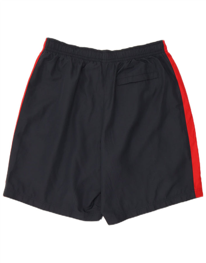 NIKE Mens Sport Shorts 2XL  Navy Blue Colourblock Polyester