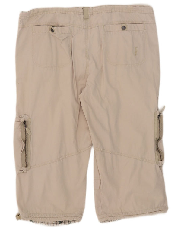Fat Face Mens Cargo Shorts W38 XL Beige Cotton