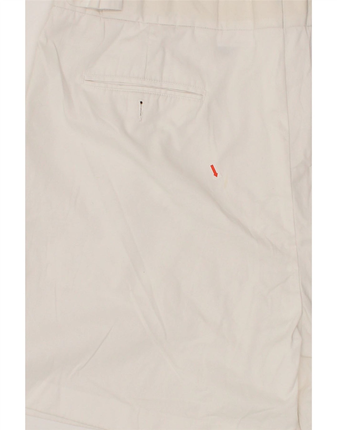 IZOD Mens Chino Shorts W42 2XL White Polyester Vintage Izod and Second-Hand Izod from Messina Hembry 