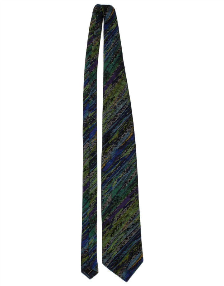 Missoni Mens Cravatte Tie One Size Multicoloured Geometric Silk Designer