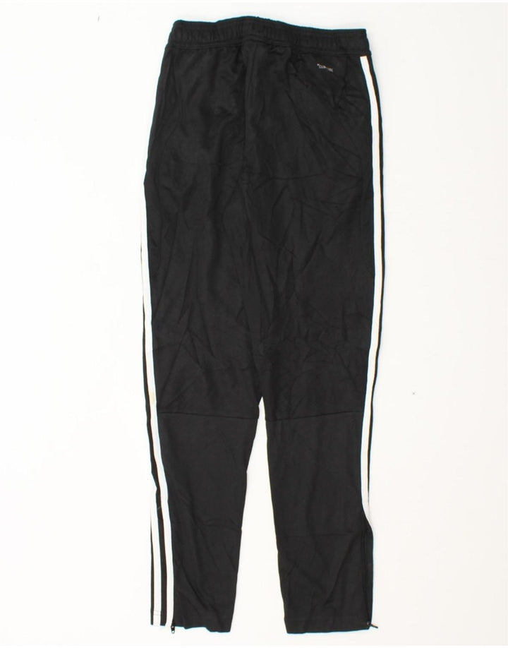 ADIDAS Boys Climacool Tracksuit Trousers 11-12 Years  Black Polyester Vintage Adidas and Second-Hand Adidas from Messina Hembry 