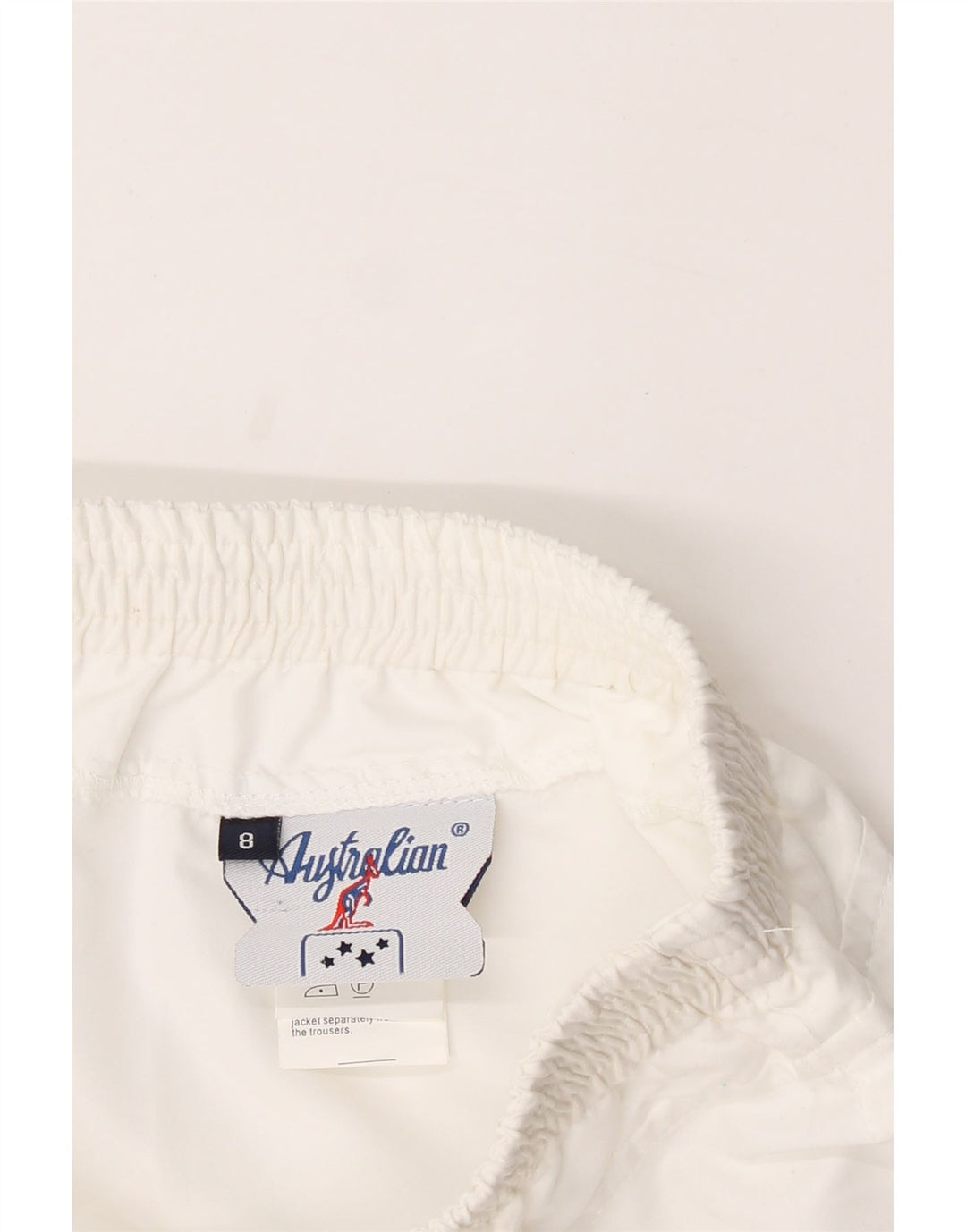 AUSTRALIAN L'ALPINA Womens Mini Skirt UK 8 Medium W24 White Polyester Vintage AUSTRALIAN L'ALPINA and Second-Hand AUSTRALIAN L'ALPINA from Messina Hembry 
