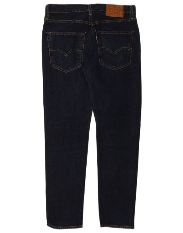 Levi's Mens 512 Slim Tapered Jeans W30 L30 Navy Blue Cotton