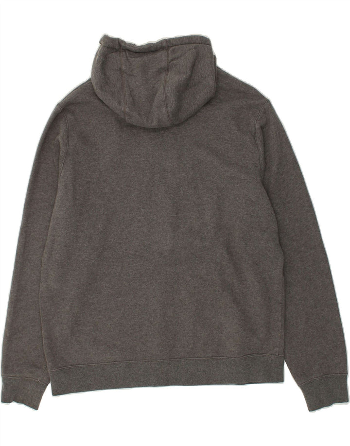 FILA Mens Graphic Hoodie Jumper Medium Grey Cotton Vintage Fila and Second-Hand Fila from Messina Hembry 
