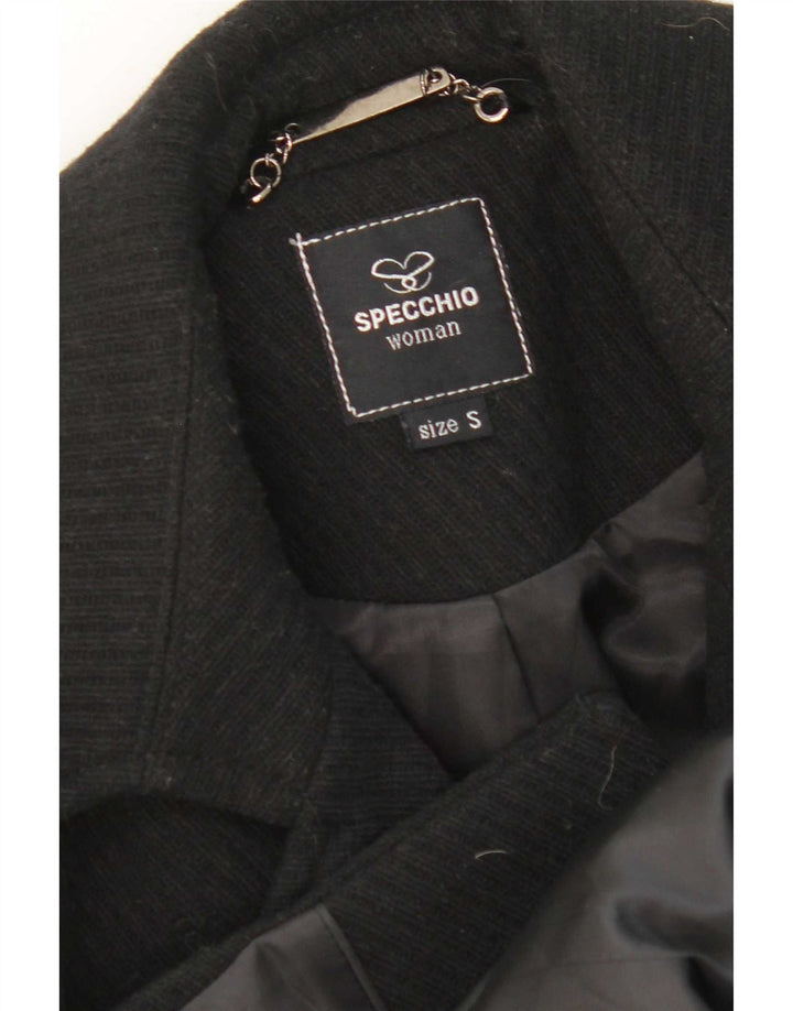 Sobretudo feminino Specchio UK 10 pequeno preto