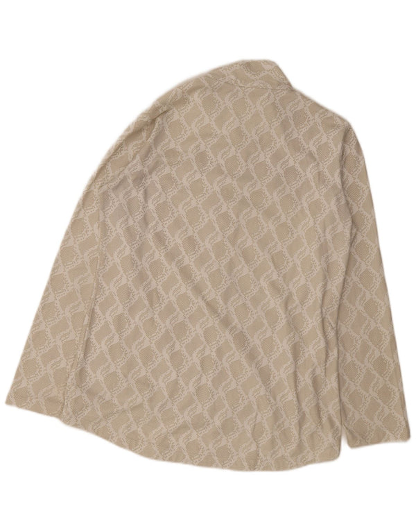 Champion Veste de survêtement pour femme UK 18 XL Beige Imprimé Animal Polyester
