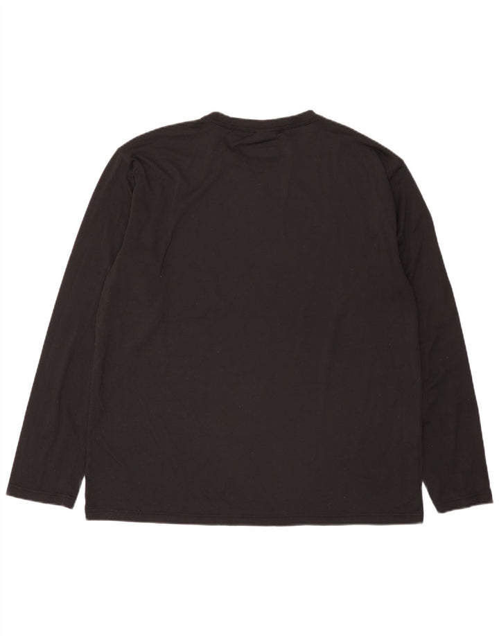 Oakley Mens Graphic Top Long Sleeve 2XL Black