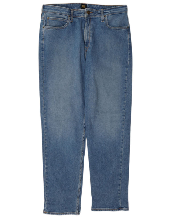 Lee Mens Carol Straight Jeans W33 L29 kék pamut