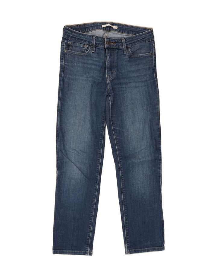 LEVI'S Womens 712 Slim Jeans W28 L26 Blue Cotton Vintage Levi's and Second-Hand Levi's from Messina Hembry 