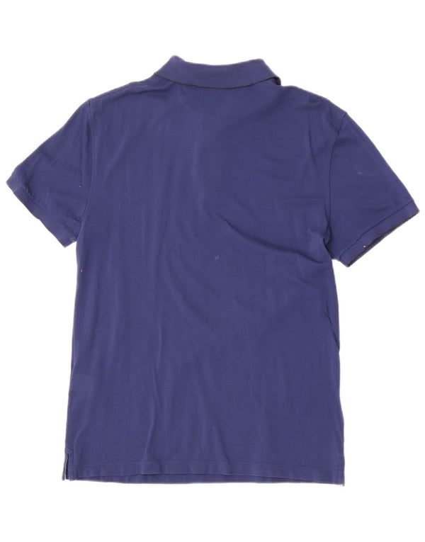 Hackett Herre Slim Fit Polo Shirt Medium Blue Bomuld