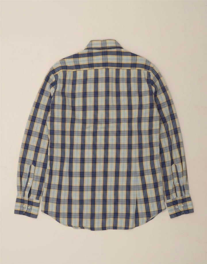 Kappa Herrenhemd XL, blau kariert, Baumwolle