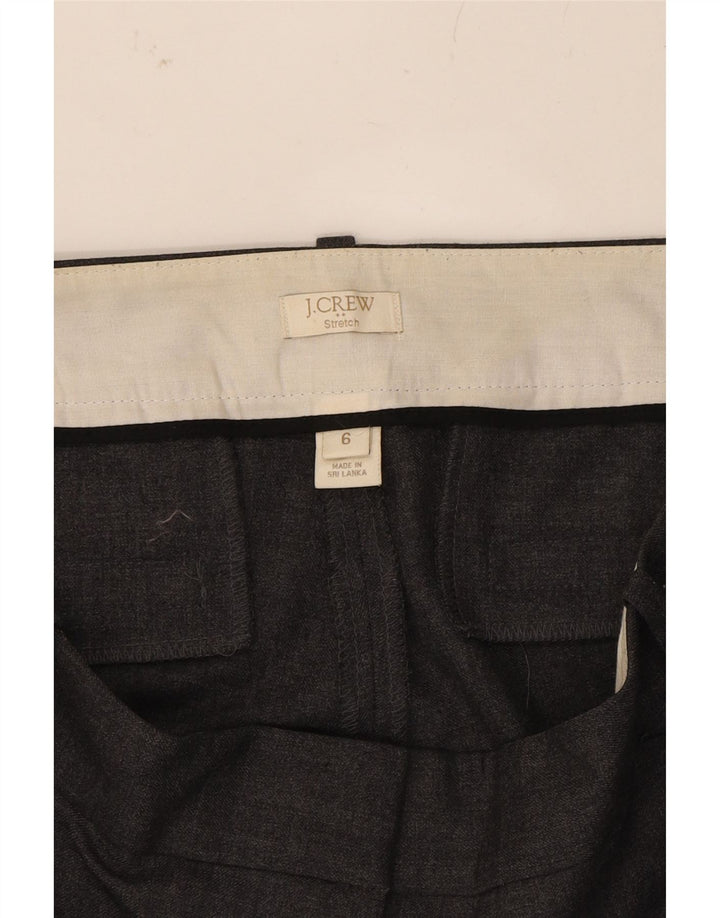 J. CREW Womens Slim Casual Trousers US 6 Medium W30 L29 Grey Wool Vintage J. Crew and Second-Hand J. Crew from Messina Hembry 