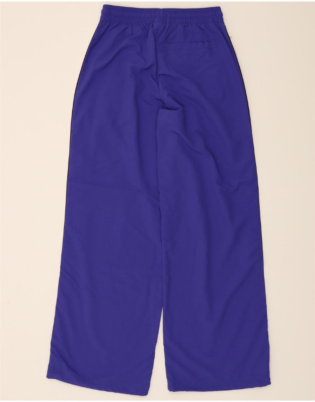PUMA Mens Tracksuit Trousers Small  Blue Colourblock Nylon Vintage Puma and Second-Hand Puma from Messina Hembry 