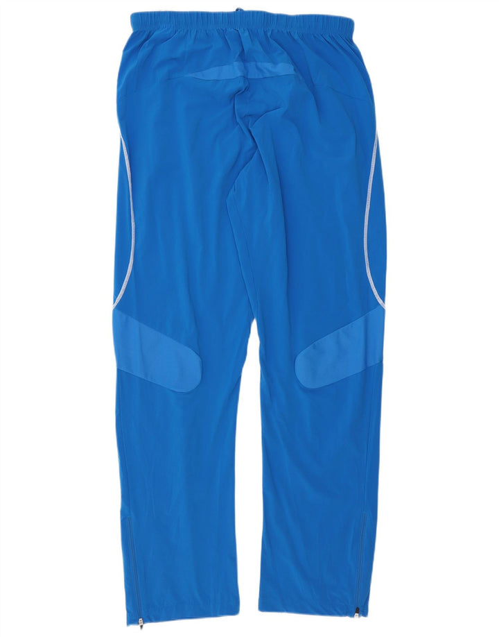 Asics Mens Italia Graphic Tracksuit Trousers XL Blue Polyester