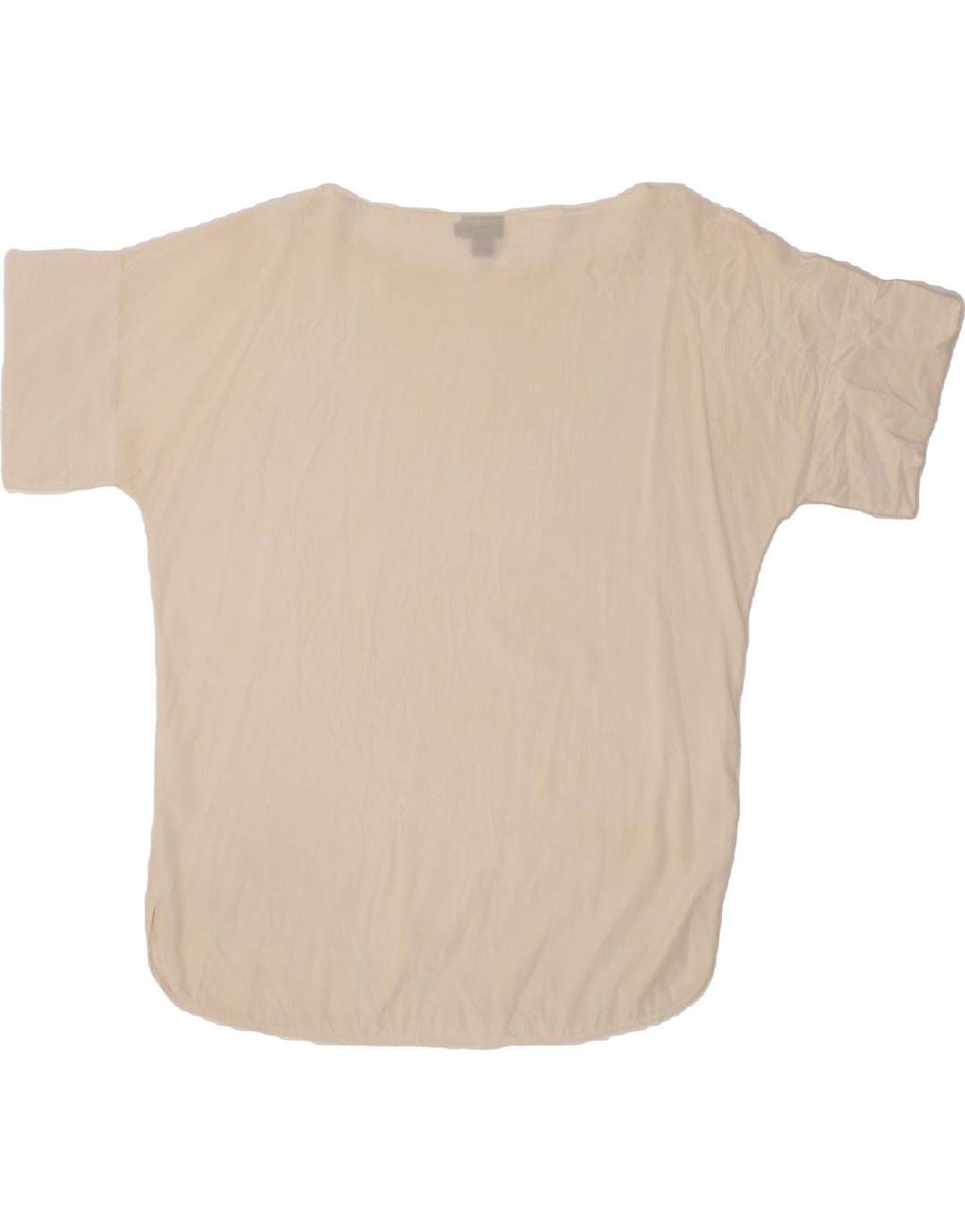 DKNY Womens Oversized T-Shirt Top UK 16 Large Off White Vintage Dkny and Second-Hand Dkny from Messina Hembry 