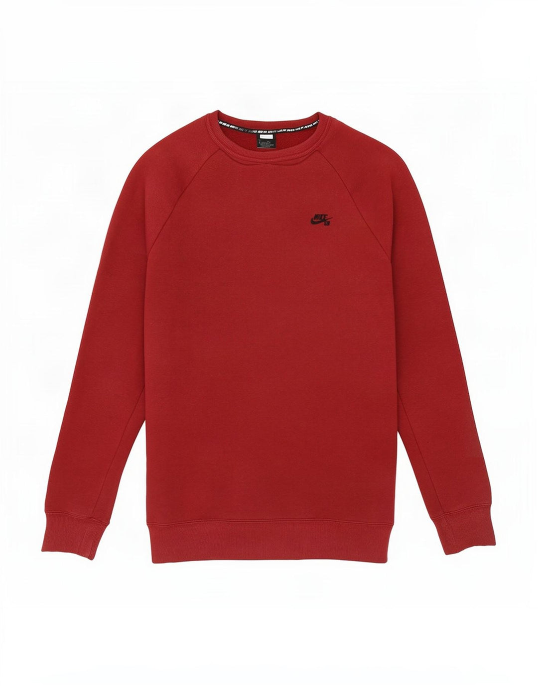 Nike Mens Sweatshirt Jumper Large Burgundy Cotton