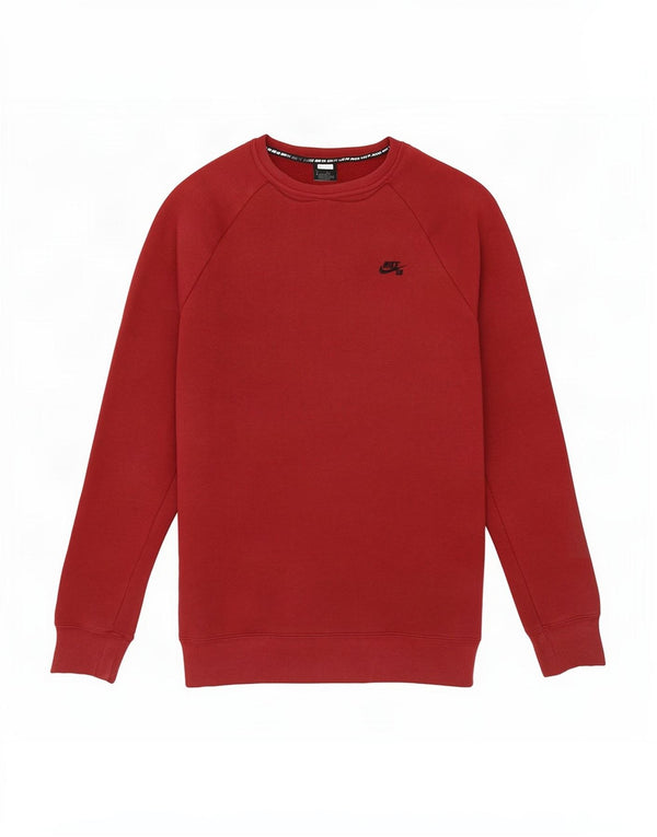 Bluza męska Nike, duża, bordowa, bawełniana