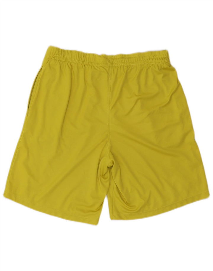 Kappa Herre grafiske sportsshorts store gule polyester
