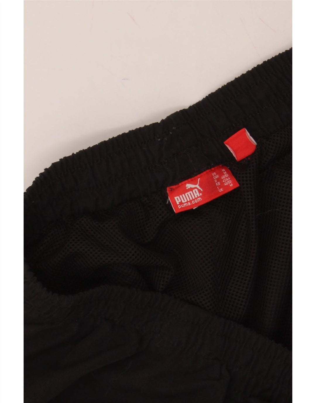 PUMA Mens Bermuda Sport Shorts Medium Black Vintage Puma and Second-Hand Puma from Messina Hembry 