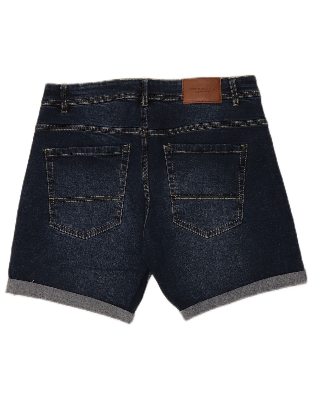 SONNY BONO Mens Denim Shorts IT 48 Medium W32  Blue Cotton