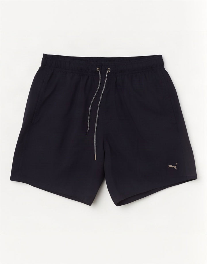 Pantaloni scurți sport Puma pentru bărbați, poliester, albastru, mediu