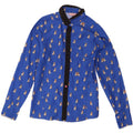 Γυναικείο πουκάμισο Ted Baker, μέγεθος 2, Small Blue Animal Print Polyester