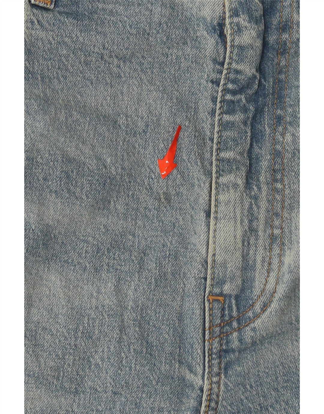 LEVI'S Womens 405 Denim Shorts W38 XL Blue Cotton