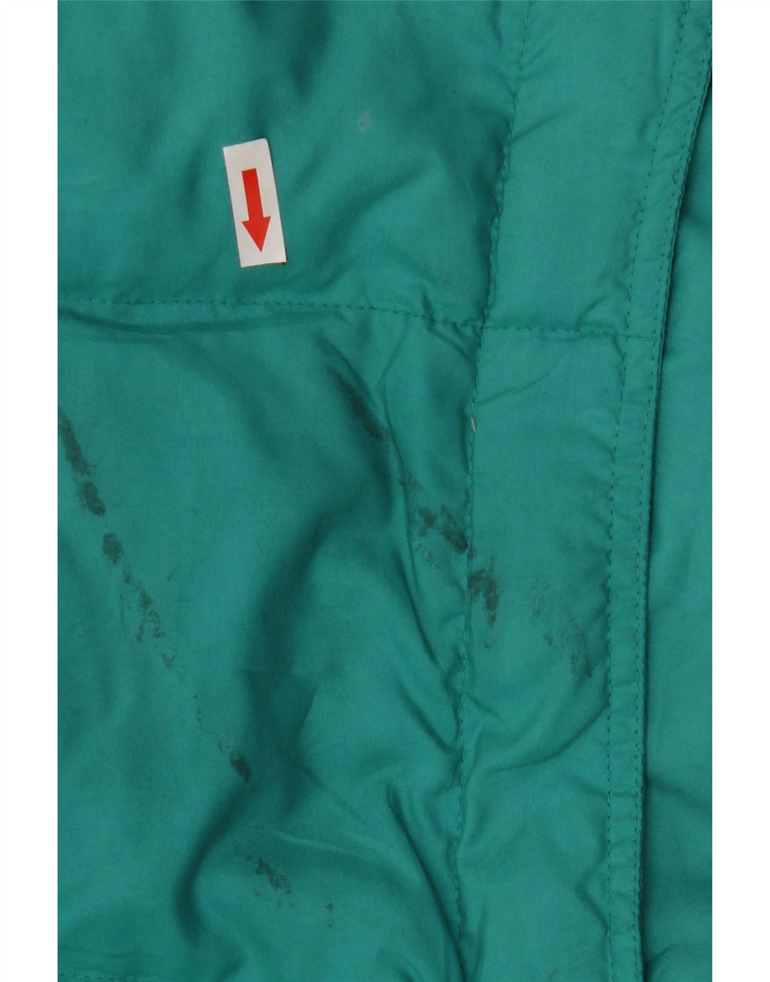 Think Pink Mens Hooded Padded Jacket IT 50 Large Green Nylon