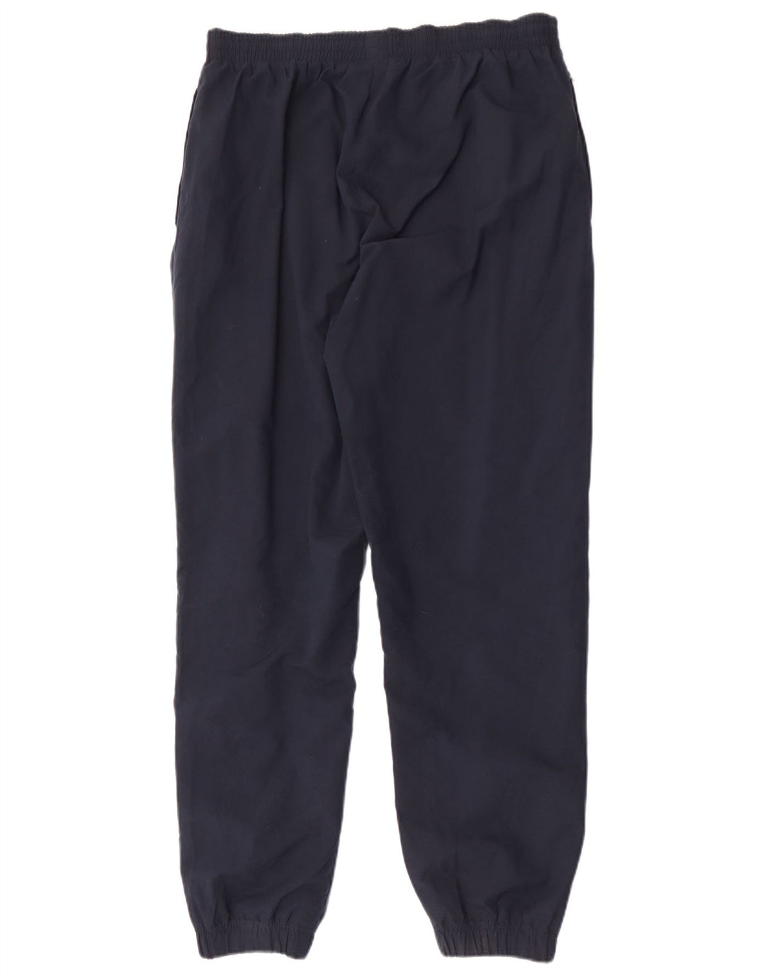 REEBOK Mens Tracksuit Trousers Joggers Medium Navy Blue Polyester