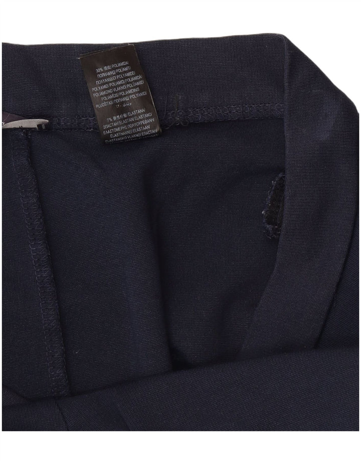 Marks & Spencer Womens Midi Skirt UK 12 Medium W30  Navy Blue Polyamide