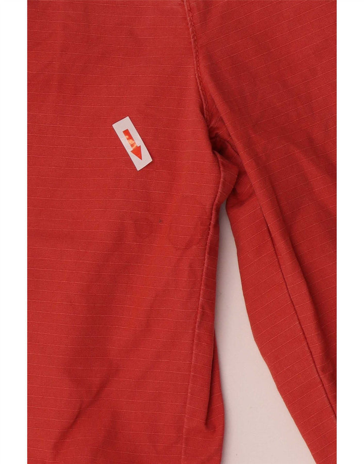 Izod Mens Cargo Shorts W33 Large Red Cotton