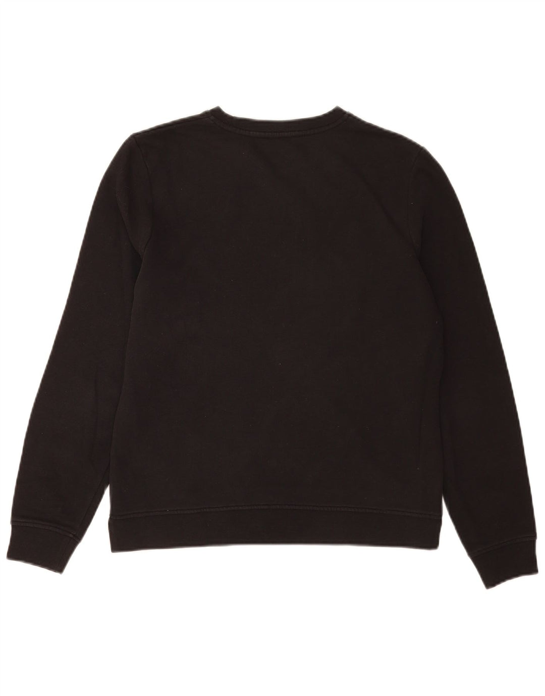 Tommy Hilfiger Mens Sweatshirt Jumper Small Black Cotton