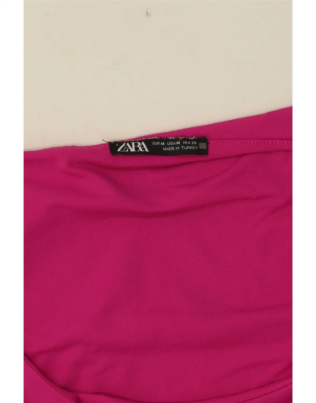 Zara Womens Vest Top UK 12 Medium Pink