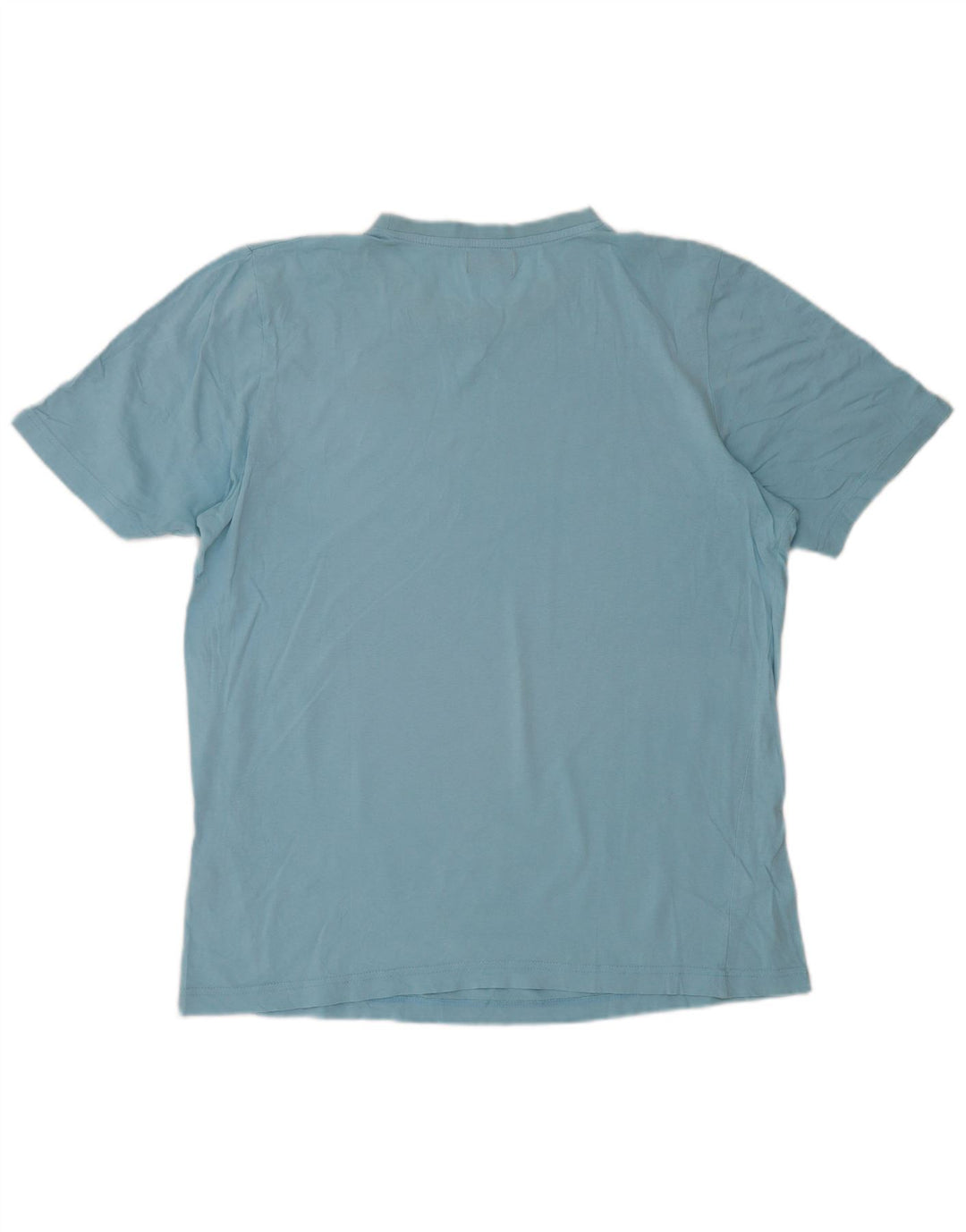 Kappa Mens T-Shirt Top Large Blue Cotton