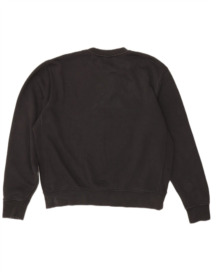 Nike Mens Sweatshirt Jumper Medium Black Cotton